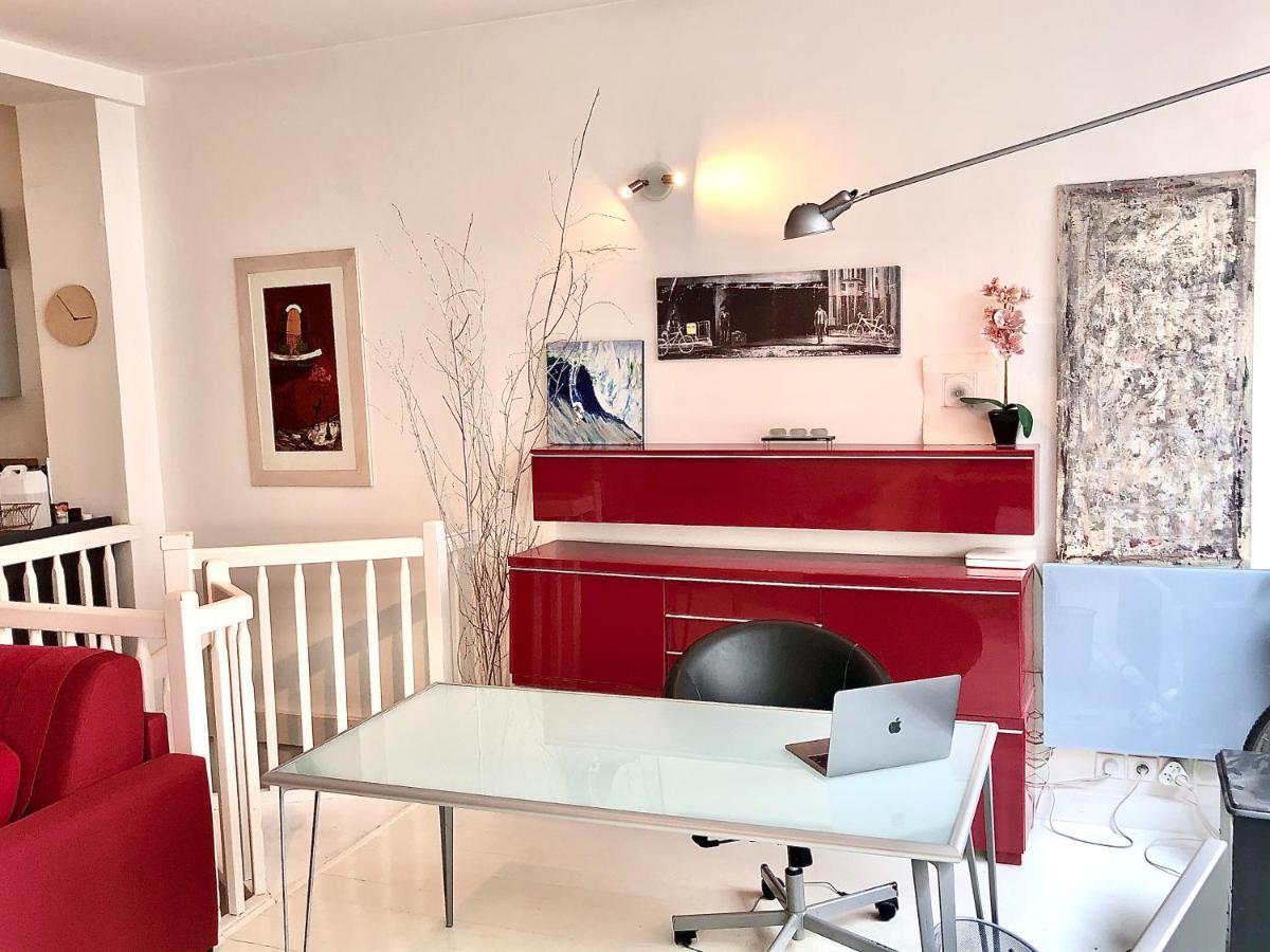Appartement Modern Design Loft Apartment, Steps To Notre Dame *